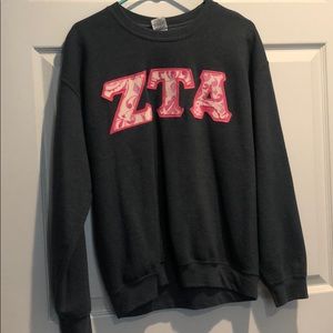 ZTA Charcoal Crewneck